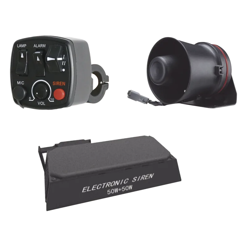 Kit para motocicleta EPCOM INDUSTRIAL, sirena/ bocina 100 Watt y controlador EPCOM INDUSTRIAL SIGNALING KITMOTOEPCOM