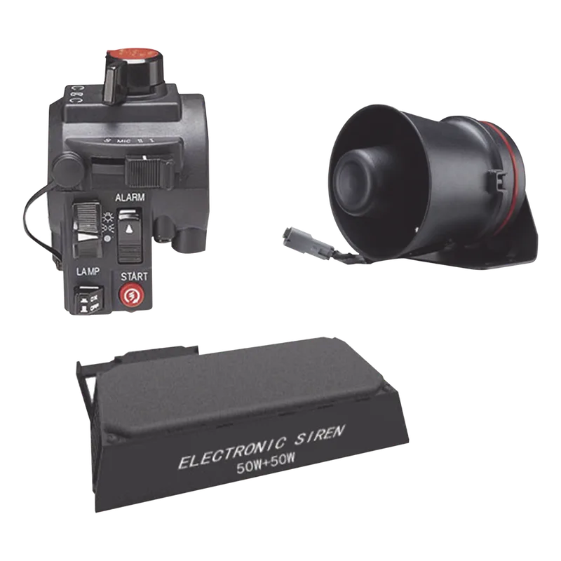 Kit para motocicleta EPCOM INDUSTRIAL, sirena/bocina de 100 Watt y controlador EPCOM INDUSTRIAL SIGNALING KITMOTOEPCOM2