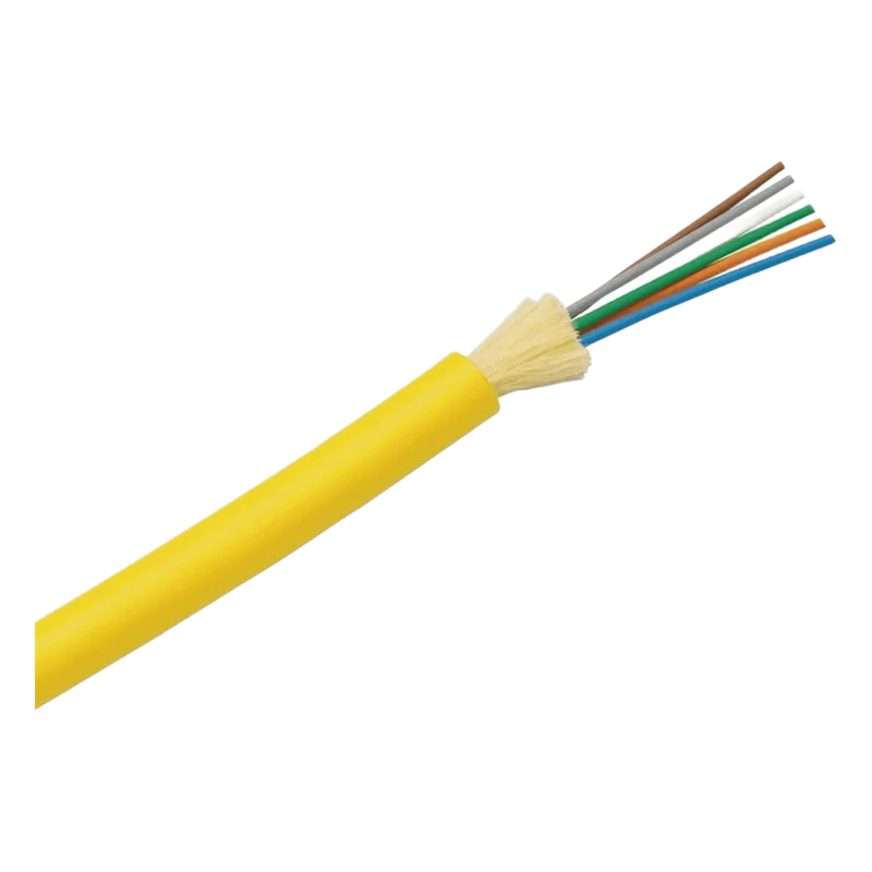 Cable de Fibra Óptica de 12 Hilos, Monomodo OS2 9/125, Interior, Tight Buffer 900um, No Conductiva (Dieléctrica), OFNR (Riser), Precio Por Metro PANDUIT FSDR912Y