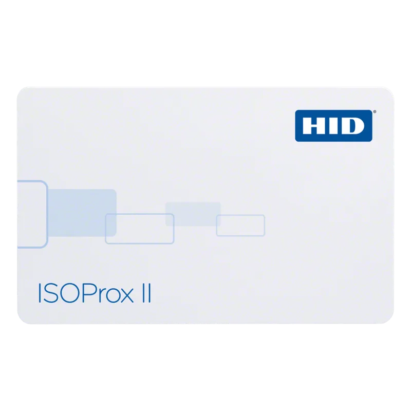 Tarjeta de Proximidad ISOProx II / SIN PROGRAMAR/ PVC/ Garantía de por Vida HID 1386NGGMV