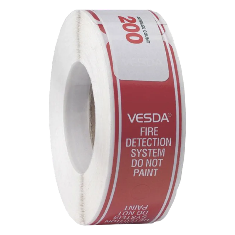 Etiqueta de Punto de Muestreo / para Detectores de Humo por Aspiración VESDA / Estilo Envolvente / 200 por Rollo XTRALIS E700-SP-DCL