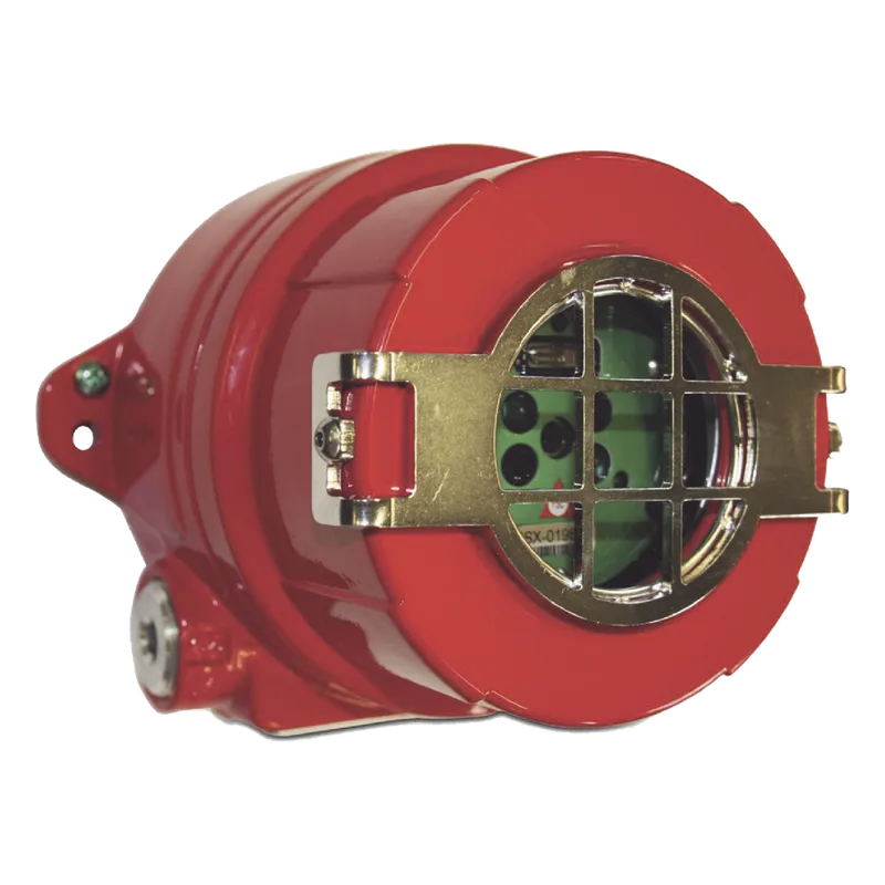 Detector de flama multiespectro UV y doble IR/Visible, cono de visión de 90 grados, alcance mayor a 60 metros, salida 4-20 mA y ModBus RS-485 HONEYWELL ANALYTICS FS20X-211-21-2