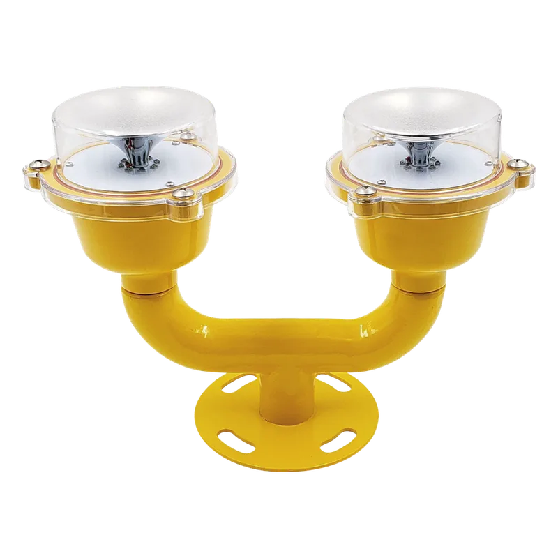 Lámpara de Obstrucción Doble color Rojo / IP65 / Luz fija o parpadeante / Voltaje de Operación 110 AC / 220 AC EPCOM INDUSTRIAL GS-LI-D