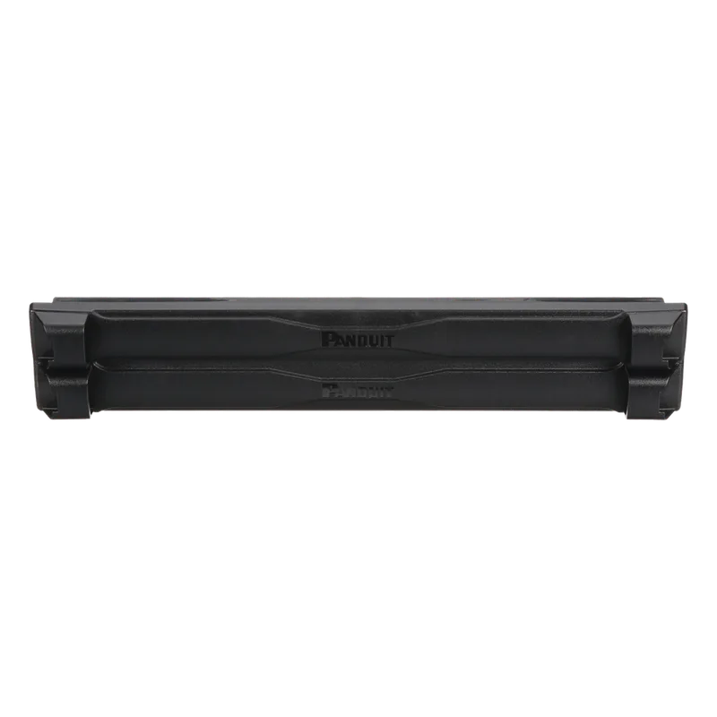 Tapa Ciega Estándar de 19in, Compatible con Racks con Rieles de Orificio Cuadrado, Instalación sin Herramienta, Plano, 2 UR, Color Negro PANDUIT TLBP2S-V