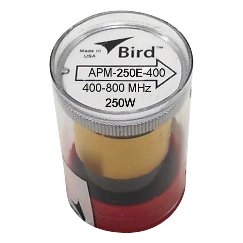 Elemento para Wattmetro BIRD APM-16, 400-800 MHz, 250Watt. BIRD TECHNOLOGIES APM-250E-400