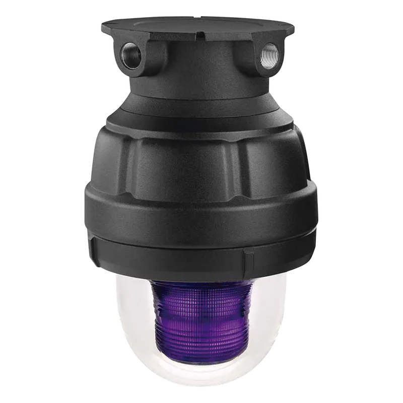 Luz de advertencia LED a prueba de explosion Homologado UL y cUL para Clase I, División 1, Grupo C y D; Clase I, División 2, Grupos A y B; Clase II, División 1, Grupos E, F y G; Clase III, Color Magenta a 24 VCD FEDERAL SIGNAL INDUSTRIAL 27XL-024-M-MOD