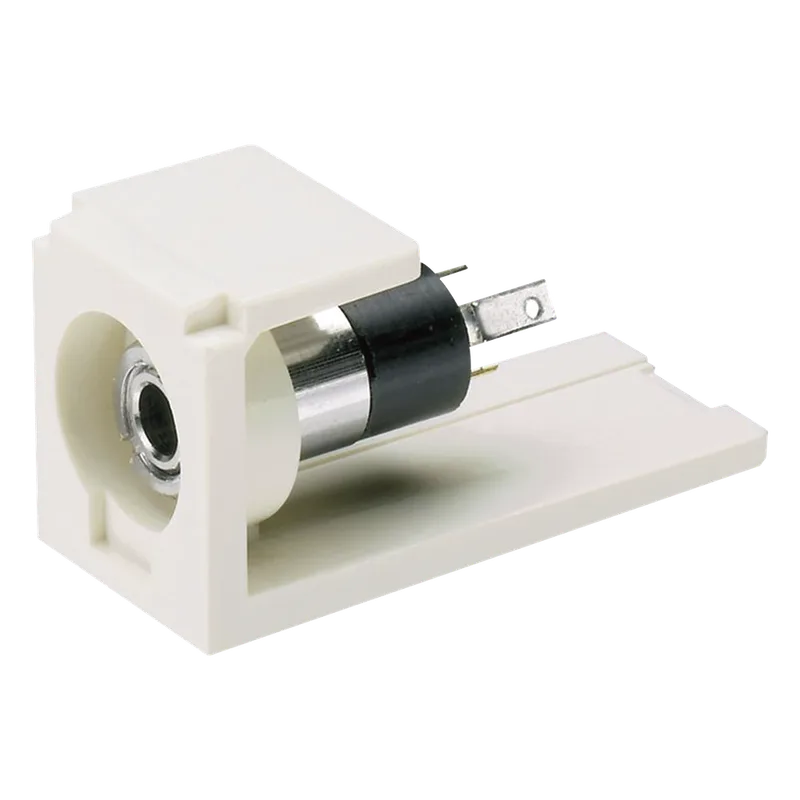 Módulo Estéreo de 3.5 mm (0.14 Pulgadas), Tipo Mini-Com, Para Soldar, Color Blanco Mate PANDUIT CM35MSSIW