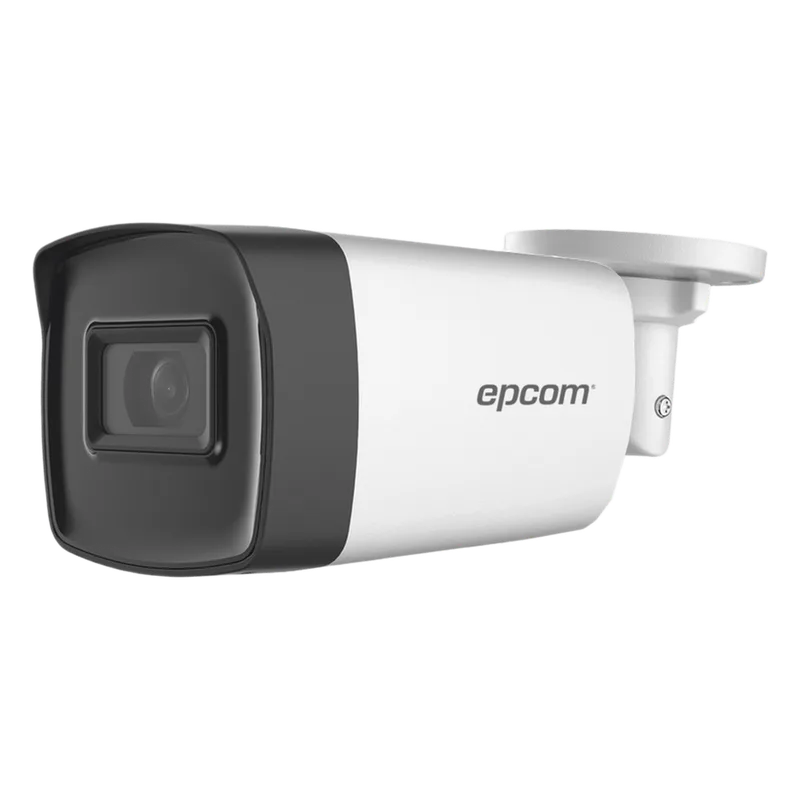 Bala TURBOHD 2 Megapíxeles (1080p) / Lente 3.6 mm / Exterior IP67 / 80 mts IR EXIR / dWDR / 4 Tecnologías EPCOM PROFESSIONAL B8-TURBO-X8
