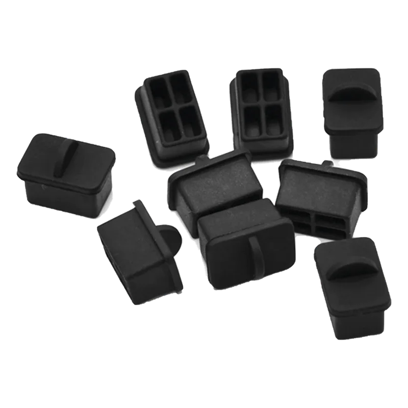 Bolsa con 25 Piezas de Protectores Anti-Polvo para Puerto SFP, Color Negro LINKEDPRO BY EPCOM LP-SFP