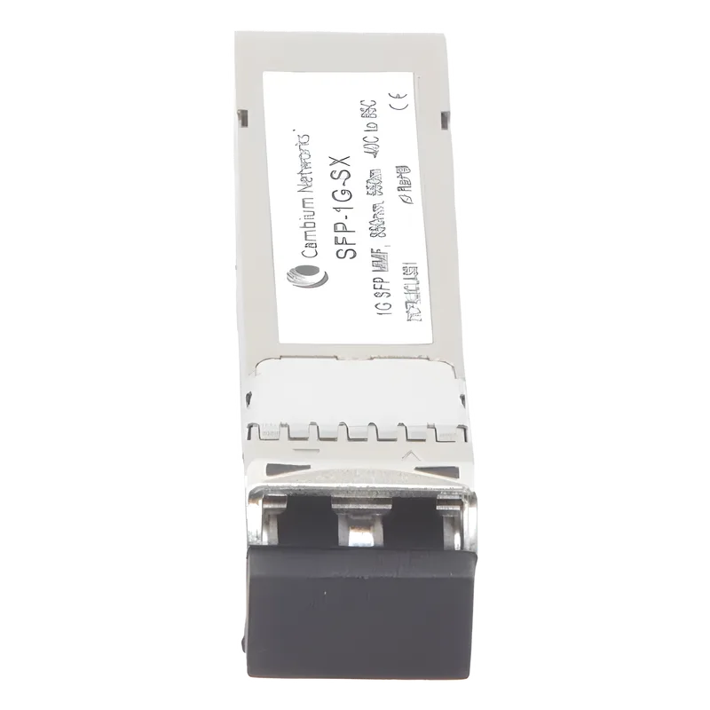 Transceptor MiniGibic SFP, 1 Gbps, Multimodo, distancia hasta 550m, conector LC CAMBIUM NETWORKS SFP-1G-SX