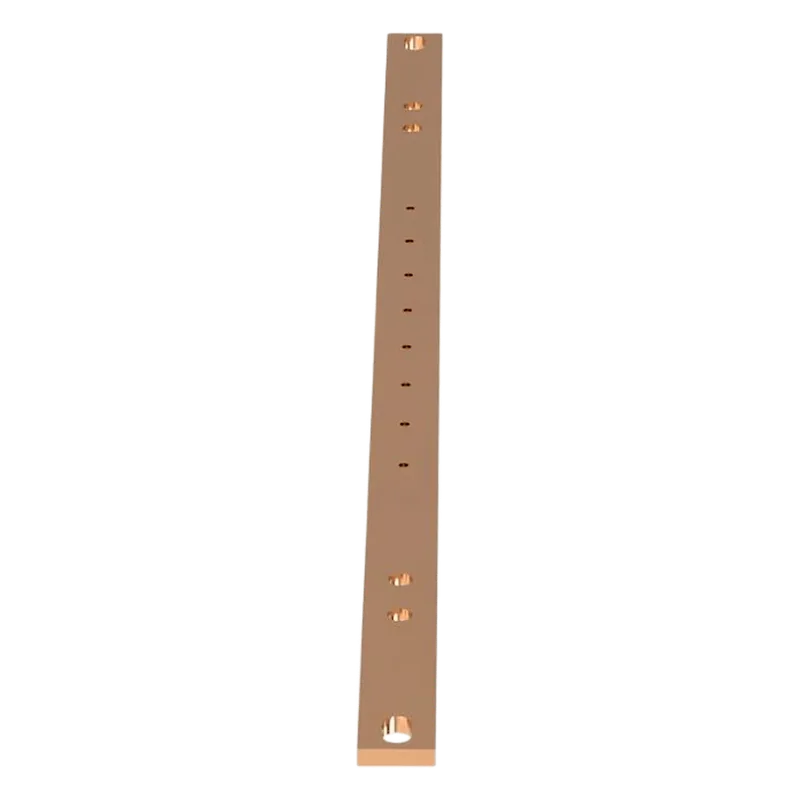 Barra de Conexión a Tierra, Para Rack de 19", Con 8 Orificios Para Conexión Rápida de Equipos. Barrenos de 0.25mm PANDUIT RGRB19B