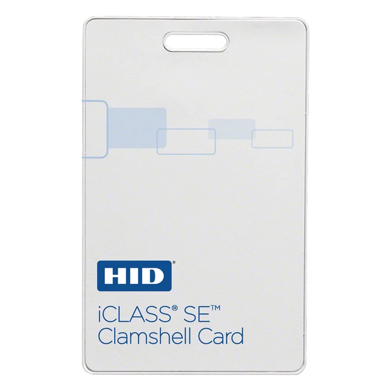 Tarjeta iClass SE Clamshell (Gruesa) / Garantía de por Vida HID 3350PMSMV