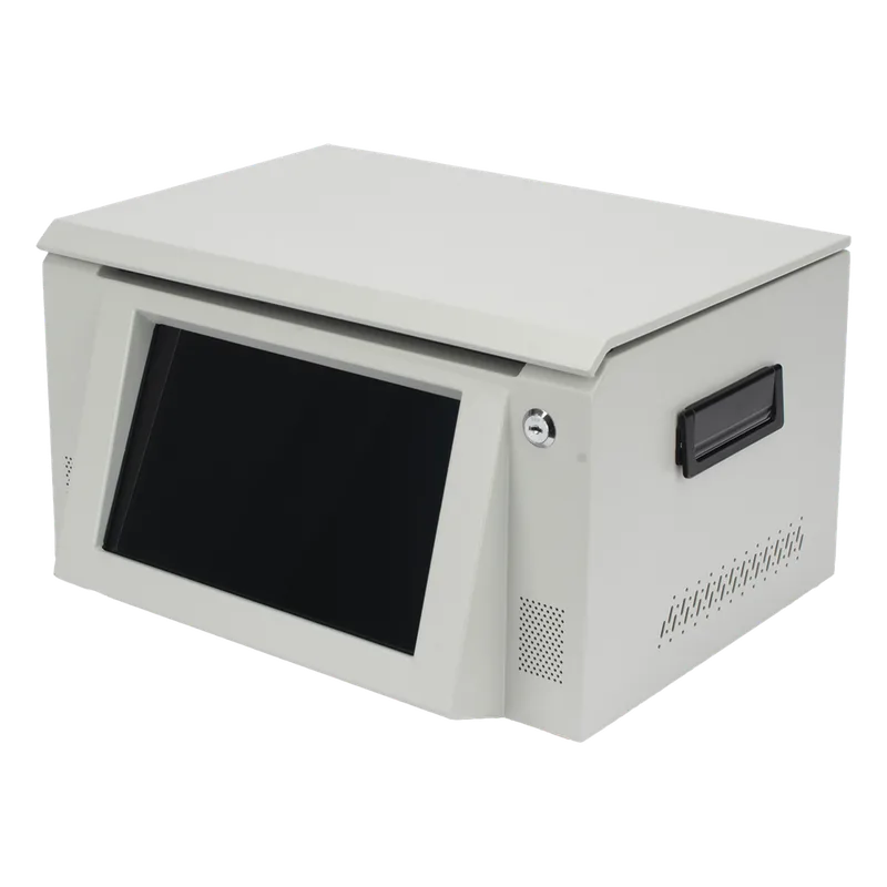 Estación de Descarga Simultanea para 8 Cámaras / Compatible con Body Cam XMR-R3 EPCOM XMRA8-R3