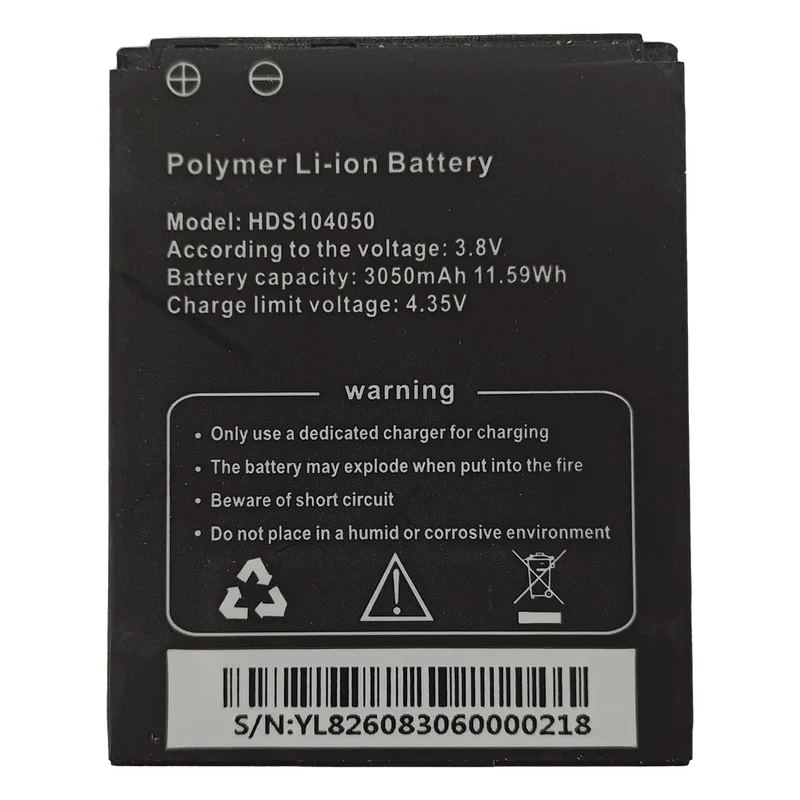 Batería de Respaldo para Bodycam XMR-R3 EPCOM XMRR3BATTERY
