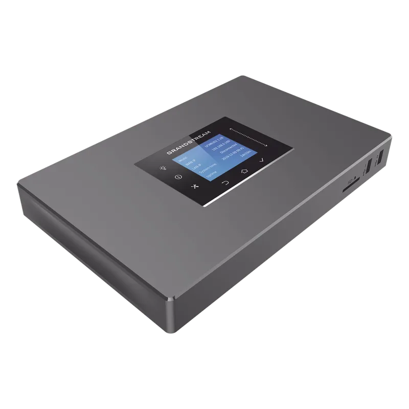 Conmutador IP-PBX para hasta 1000 usuarios y 150 llamadas simultaneas, 2FXO, 2FXS, para solución de comunicaciones unificadas y colaboración GRANDSTREAM UCM6302
