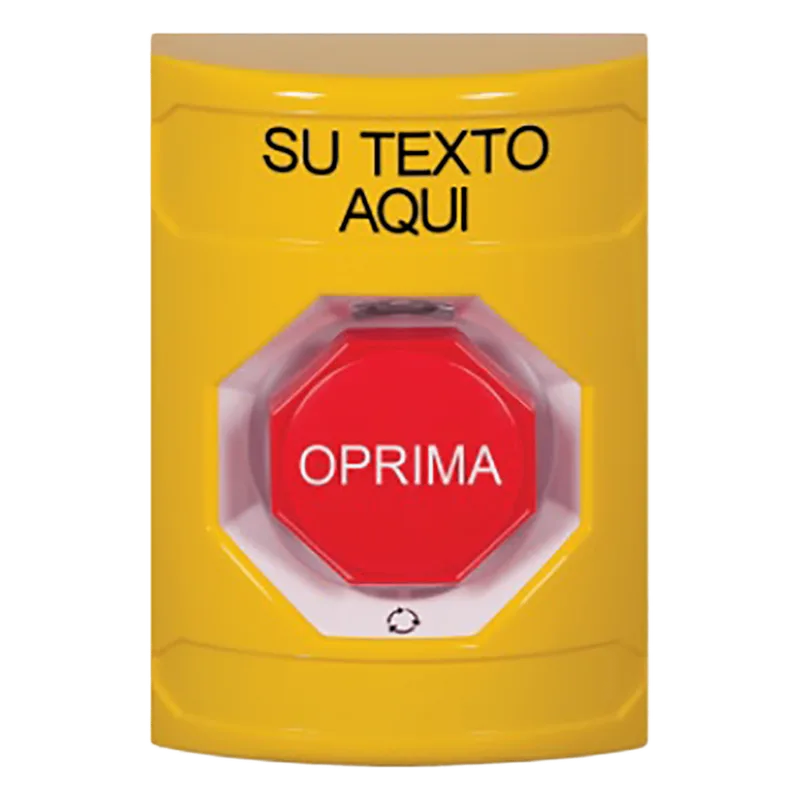 Botón de Texto Personalizado en Español, Girar para restablecer STI SS2-209-ZA-ES