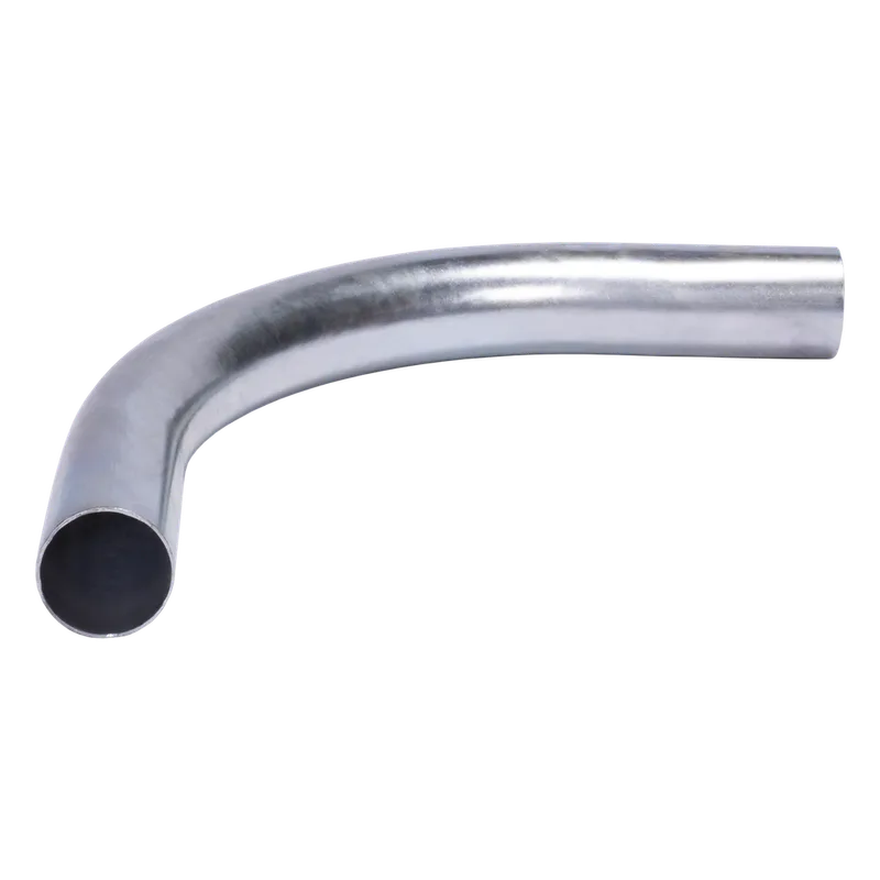 Curva/Codo de 90° de 1/2" (13mm) Pared Delgada Galvanizado Etiqueta Verde. JUPITER JU-PD-12-COD