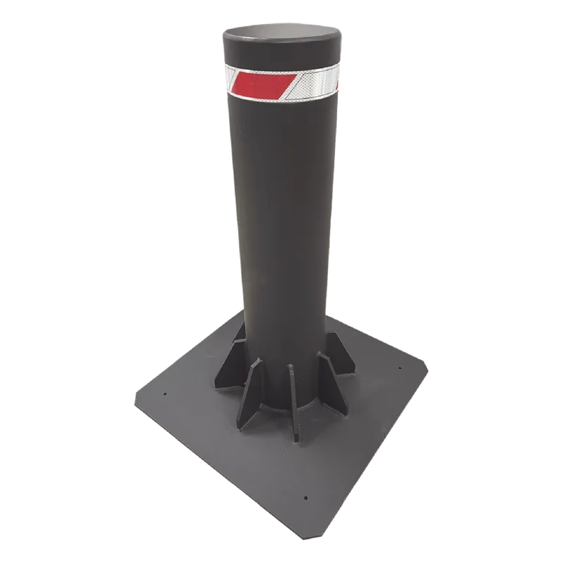 Bolardo Fijo de Alta Seguridad de 220 mm de Diámetro / Fabricado en Acero al Carbón ACCESSPRO XB-220-FHS