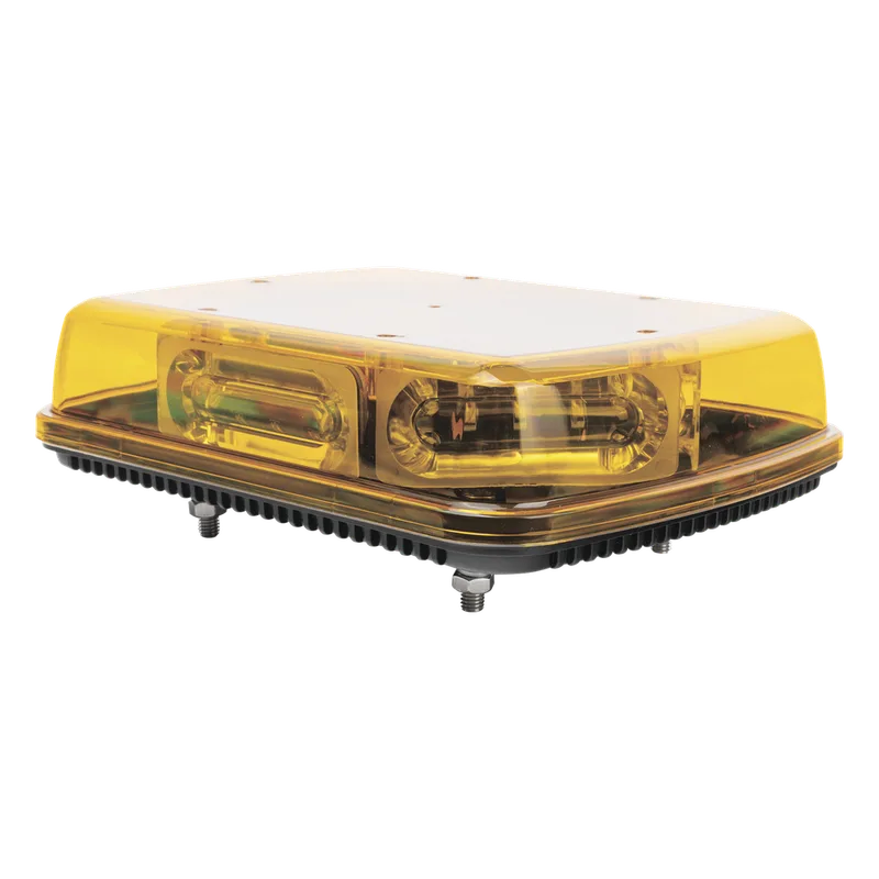 Mini Barra con 18 Poderosos LEDs, Color Ámbar Con Montaje Fijo de Tornillos EPCOM INDUSTRIAL SIGNALING X1665AVM
