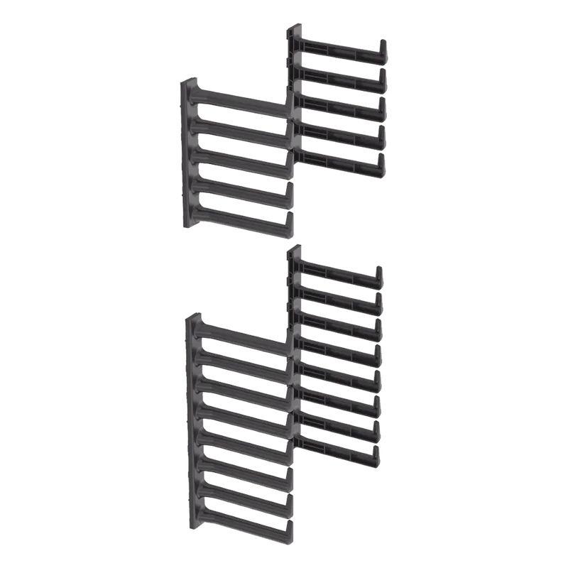 Kit de Dedos Para Organizador de Cables, Para Uso con Gabinetes de 42 o 45 UR, Tipo S o Tipo N, 6.8 in de Ancho, Color Negro PANDUIT SN25F