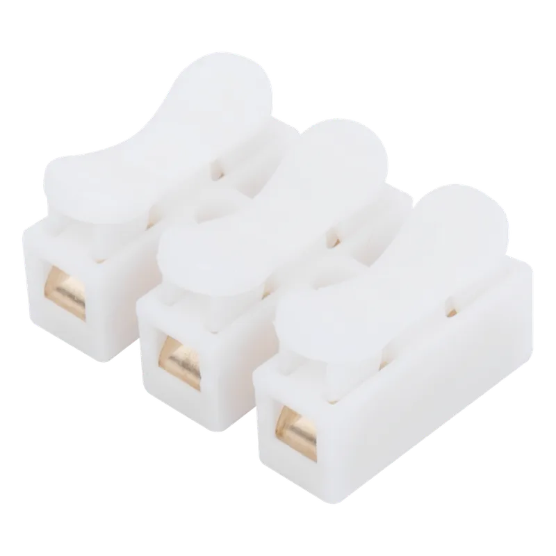 Conector tipo PUSH de 3 Contactos / Para una Conexión Rápida / Puentes de Cables EPCOM POWERLINE PCON3