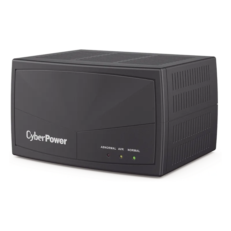 Regulador De Voltaje de 1500VA/750W, Entrada NEMA 5-15P, Con 8 Salidas NEMA 5-15R y Supresión de Picos a 245 Joules CYBERPOWER CL1500VR