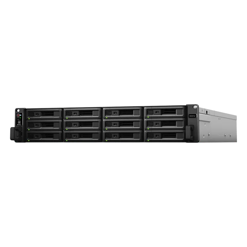 RackStation RS3621xs+ | 12 Bahías | Procesador Intel Xeon D-1541 8 Núcleos | 8 GB DDR4 ECC | Dual 10GbE | Alimentación Redundante | Escalable a 36 Bahías | Garantía 3 Años. SYNOLOGY