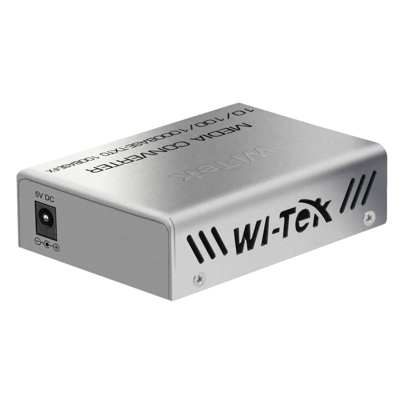 Convertidor de Medios RJ45 100/1000 Mbps + SFP 1000 Mbps WI-TEK WIMC111G