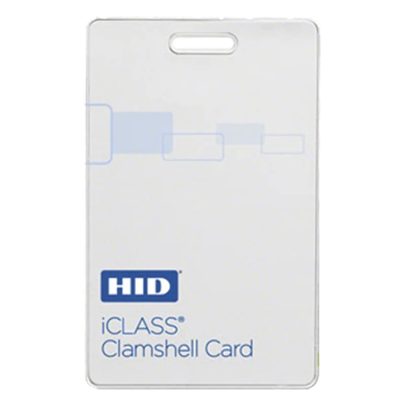 Tarjeta iClass Clamshell (Gruesa) / 2 k memoria / Programada a 26 bits Aleatoriamente/ Garantía de por Vida HID ICLASS208026