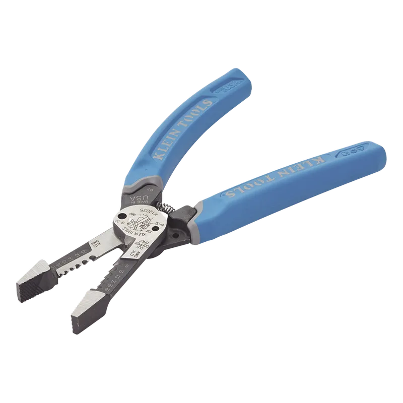 Pelacables con Corte por Cizalla para Cable Sólido 8-18 y Cable Trenzado 10-20 AWG. KLEIN TOOLS K120-35