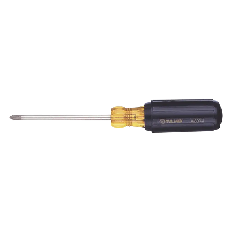 Desarmadores Punta Phillips #2 con Barra Redonda (4" x 8-5/16"). KLEIN TOOLS 603-4