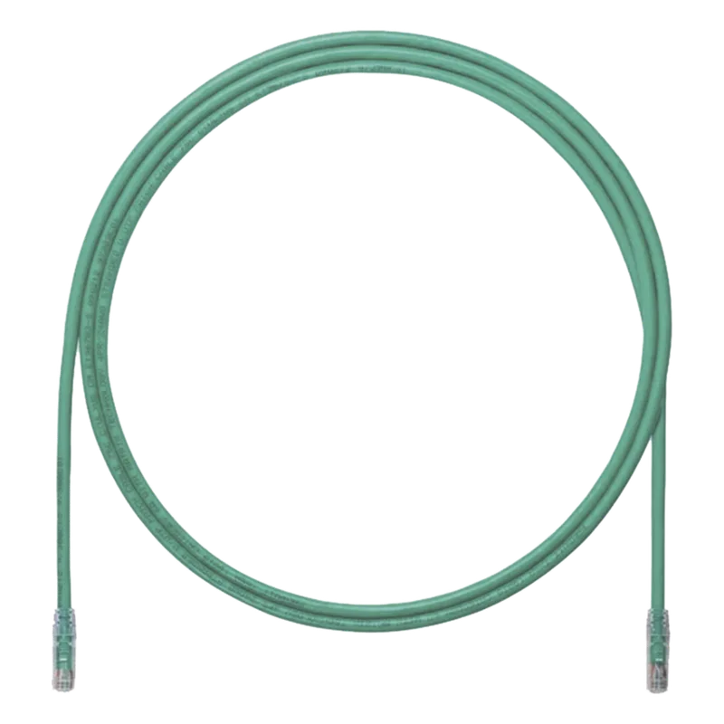 Cable de Parcheo UTP, Cat6A, 24 AWG, CM, Color Verde, 2.13 Metros (7 Pies) PANDUIT UTP6AX7GR