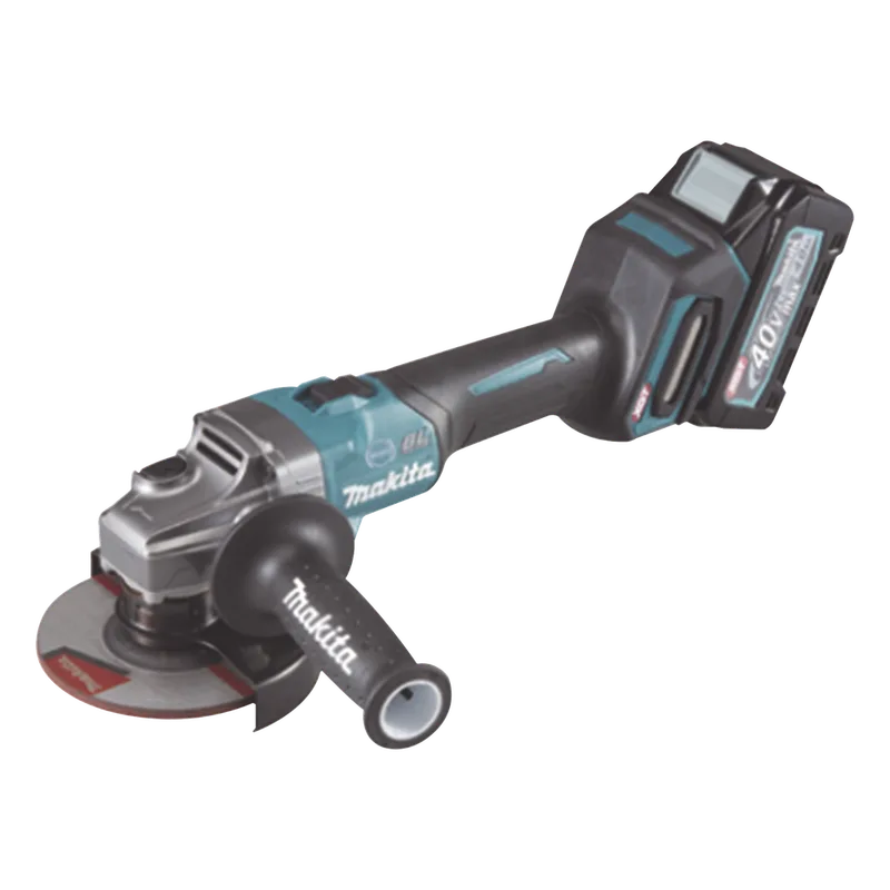 Esmeriladora Angular Inalámbrica de 4-1/2", Motor sin Carbones 40V XGT. MAKITA GA-004-GM201