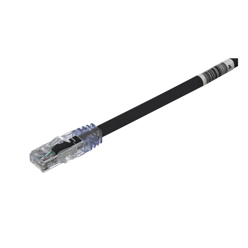 Cable de Parcheo UTP, Cat6A, 24 AWG, CM, Color Negro, 0.3 Metros (1 Pie) PANDUIT UTP6AX1BL