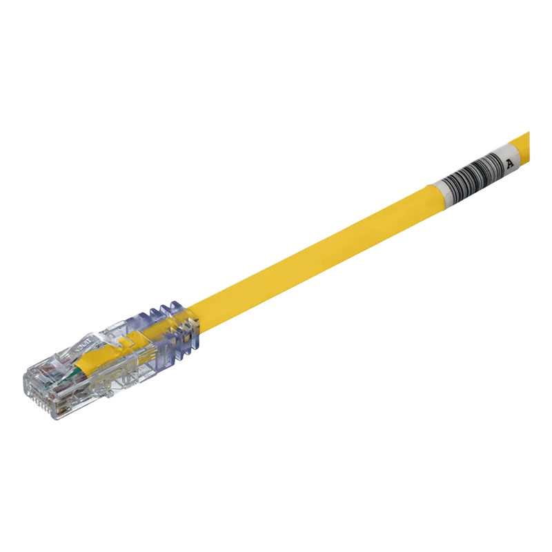 Cable de Parcheo UTP, Cat6A, 24 AWG, CM, Color Amarillo, 6.1 Metros (20 Pies) PANDUIT UTP6AX20YL