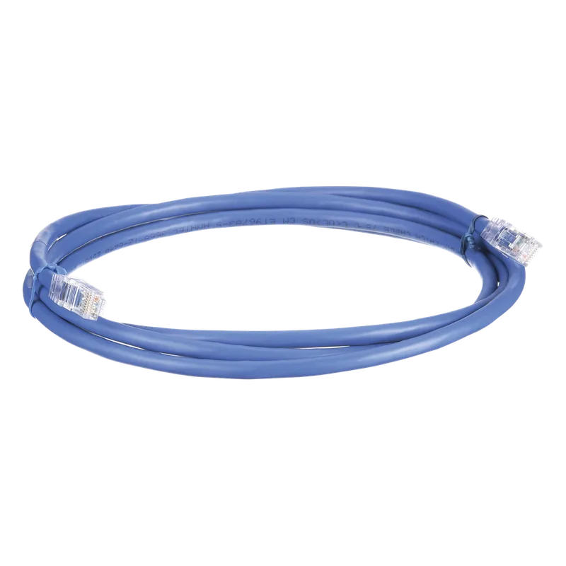 Cable de Parcheo UTP, Cat6A, 24 AWG, CM, Color Azul, 10.67 Metros (35 Pies) PANDUIT UTP6AX35BU