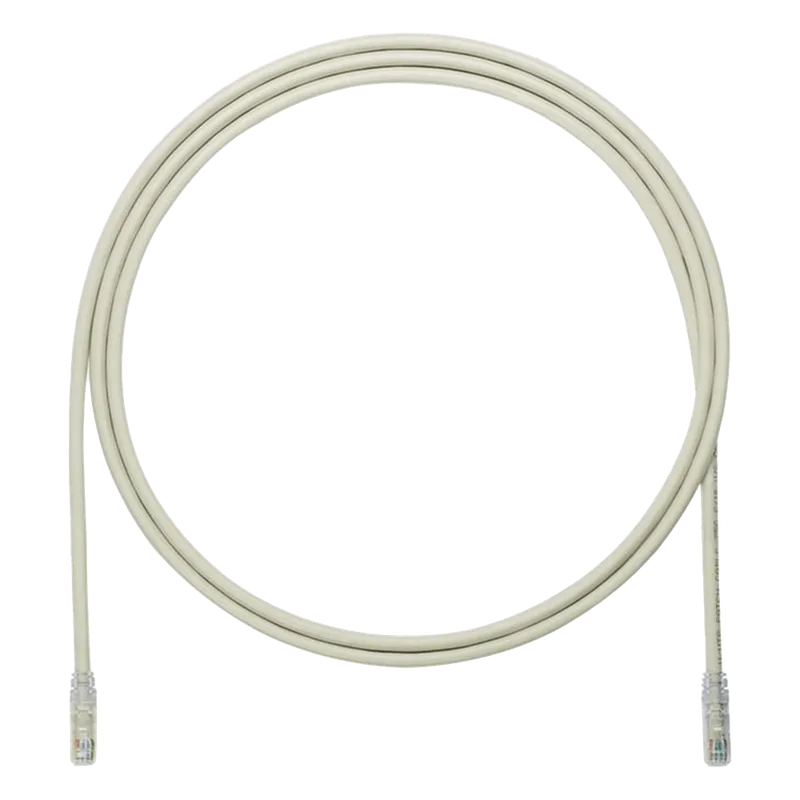 Cable de Parcheo UTP, Cat6A, 24 AWG, CM, Color Gris, 0.91 Metros (3 Pies) PANDUIT UTP6AX3GY