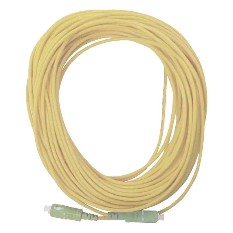 Jumper de Fibra Óptica Simplex, Monomodo, con Conectores SC/APC-SC/APC, 20 metros FIBERHOME OFC-SC/APC-SC/APC-S-30-20