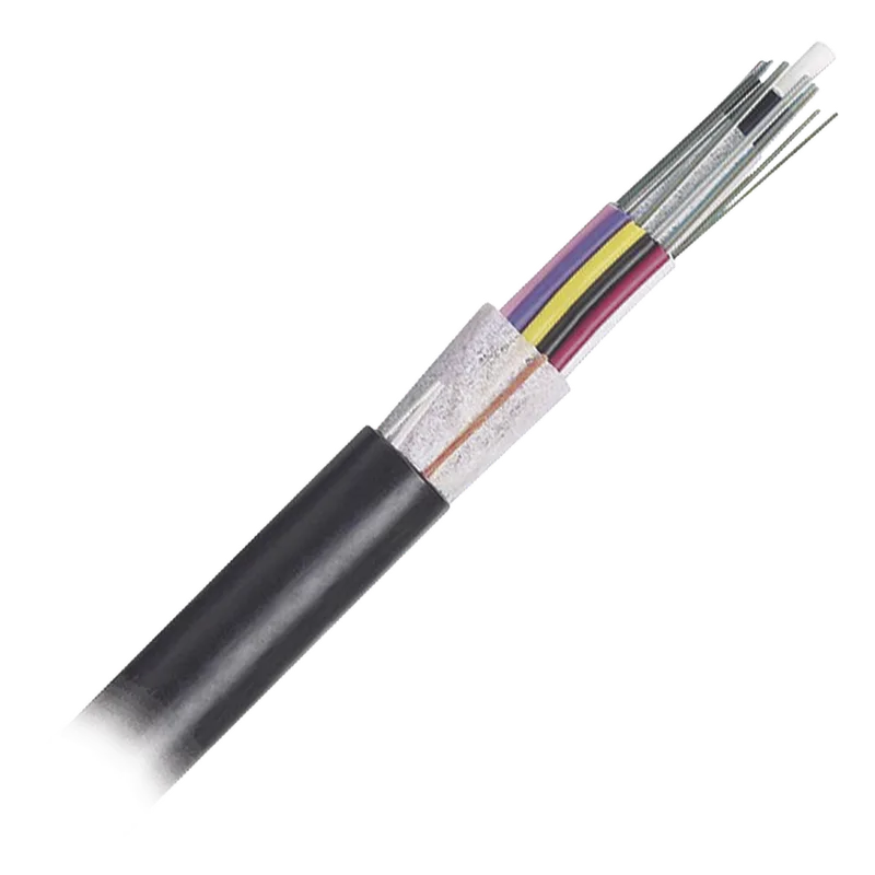 Cable de Fibra Óptica 24 Hilos, OSP (Planta Externa), No Armada (Dieléctrica), MDPE (Polietileno de Media Densidad), Multimodo OM4 50/125 Optimizada, Precio Por Metro PANDUIT FOTNZ24