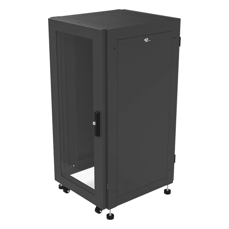 Gabinete Profesional para Telecomunicaciones de 19in, Instalación a Piso, 24UR, 600 mm Profundidad, Se envía el Gabinete Armado. LINKEDPRO BY EPCOM LP-6060-24U-R2
