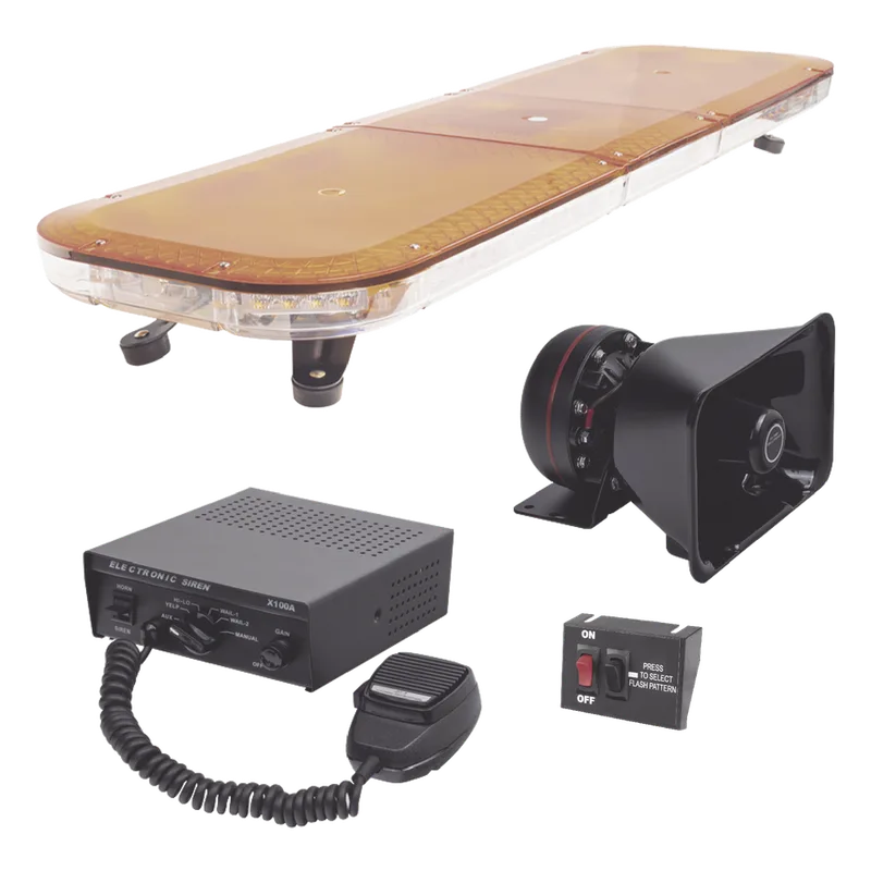 Kit básico para equipamiento de unidades de seguridad privada, minería e industria EPCOM INDUSTRIAL SIGNALING X67AKIT