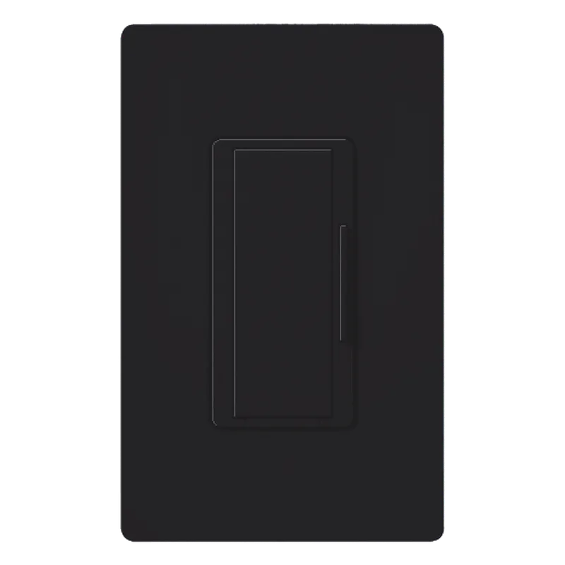 Atenuador remoto de pared Maestro para control multilocación, 120 V, cableado estándar de 3 vías, hasta 10 puntos de control, color negro LUTRON ELECTRONICS MARBL