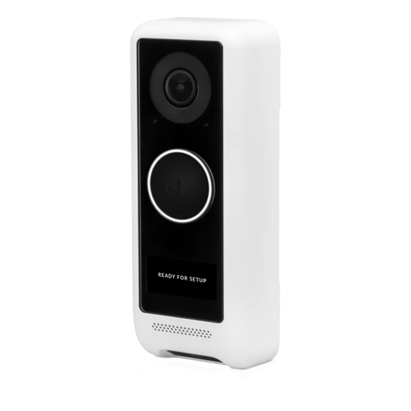 UniFi Protect G4 Doorbell, WiFi, Resolución HD 2MP, Visión Nocturna IR 6 Mts, AI para Detección de Eventos, Audio Bidireccional, Protección IPX4 UBIQUITI UVC-G4-DOORBELL