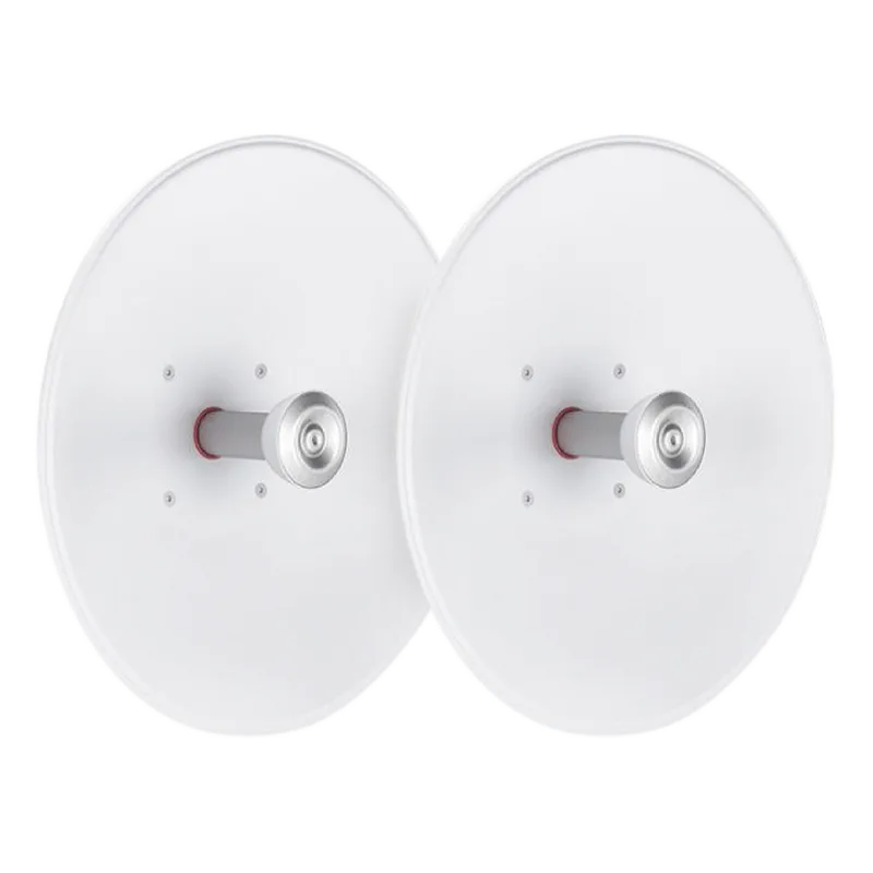 Paquete de 2 antenas UltraDish de 27.5 dBi, conector tipo Twistport y montaje innovador, 5180 - 6775 MHz RF ELEMENTS UD-TP-27