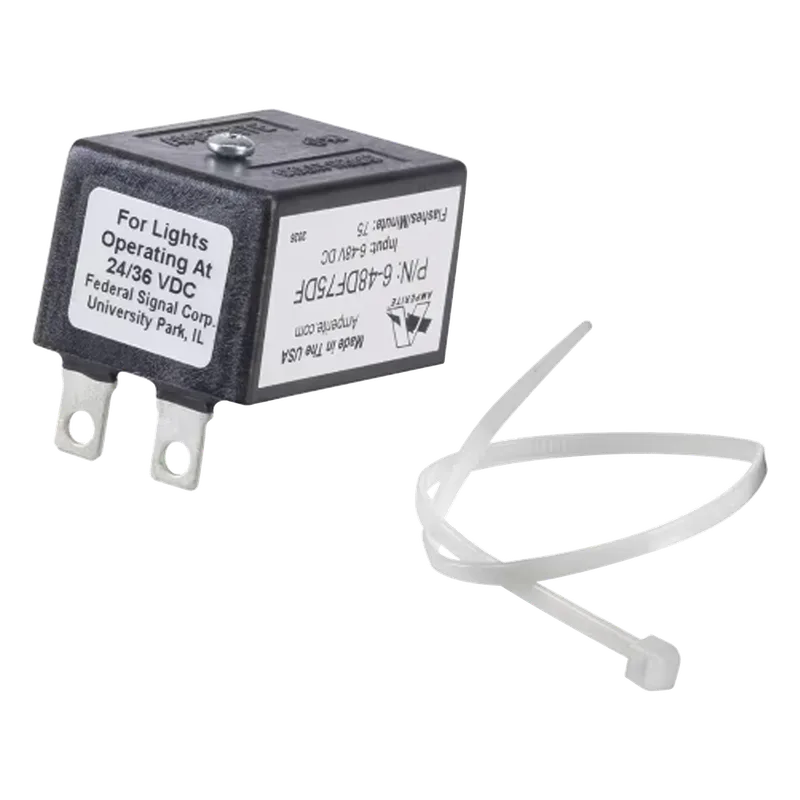 Flasher, 24 Vcc, 75 destellos/minuto FEDERAL SIGNAL INDUSTRIAL K8285237A