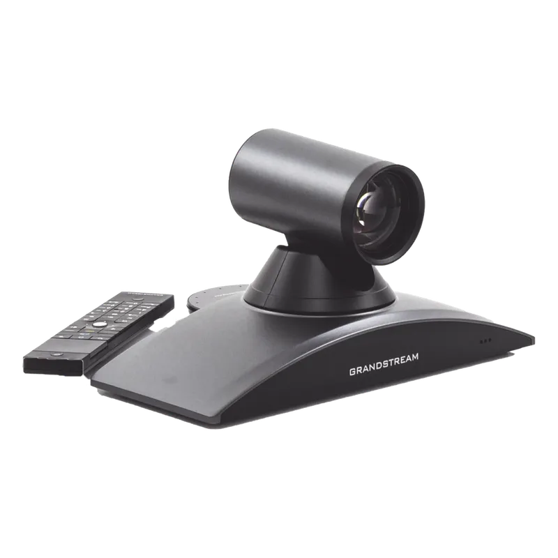 Sistema de Video Conferencia 4k para plataforma IPVideotalk ePTZ, 2 Salidas de video HDMI, audio incorporado, control remoto, incluye micrófono GMD1208 GRANDSTREAM GVC-3220