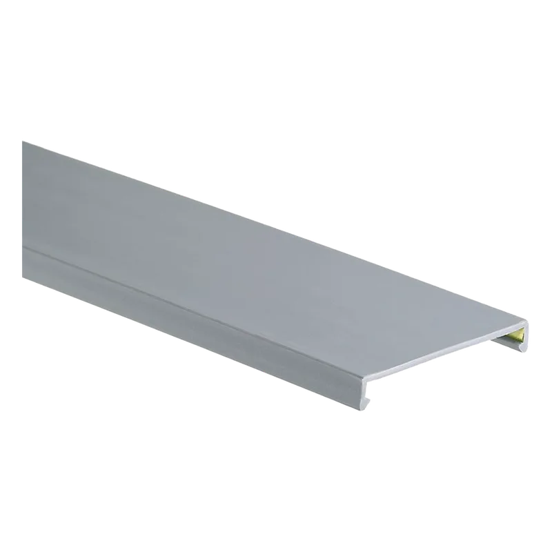 Tapa para Canaleta Ranurada, de 3.25 in de Ancho, 1.38 m de Largo, Color Gris PANDUIT C3LG6