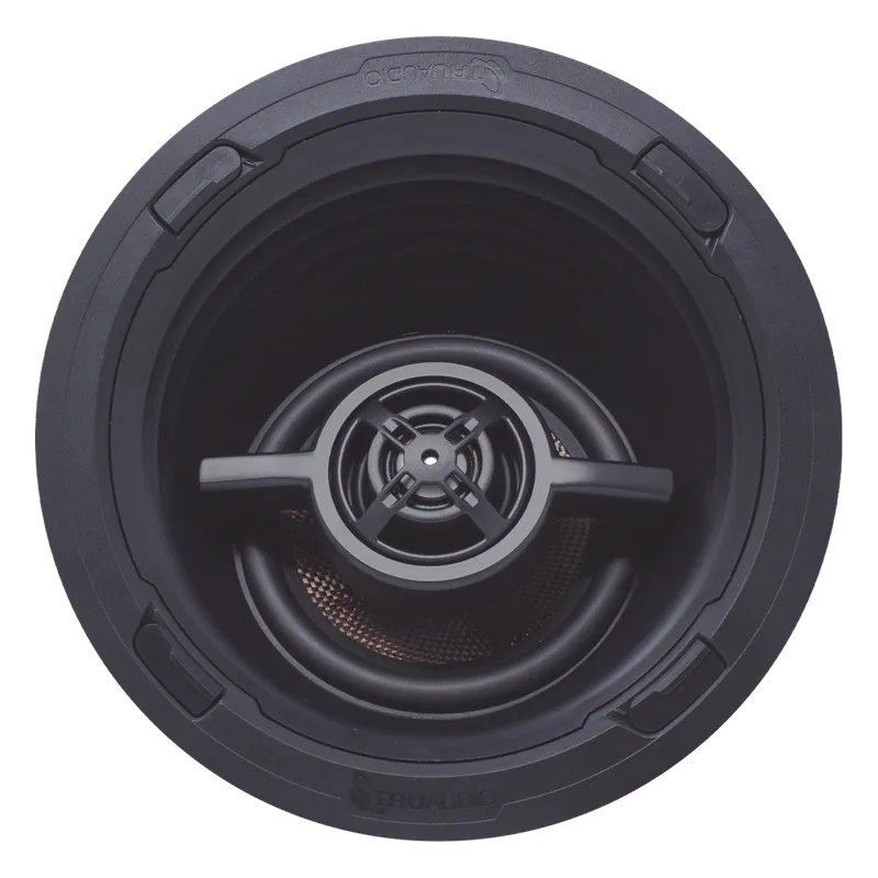 Altavoz LCR | Rango Medio Giratorio | Angulo para Techo de 3 Vias | Cine en Casa | Woofer de 7in de Fibra de Carbono | Tweeter de 1in | 175W | 8&Omega; TRUAUDIO REV71