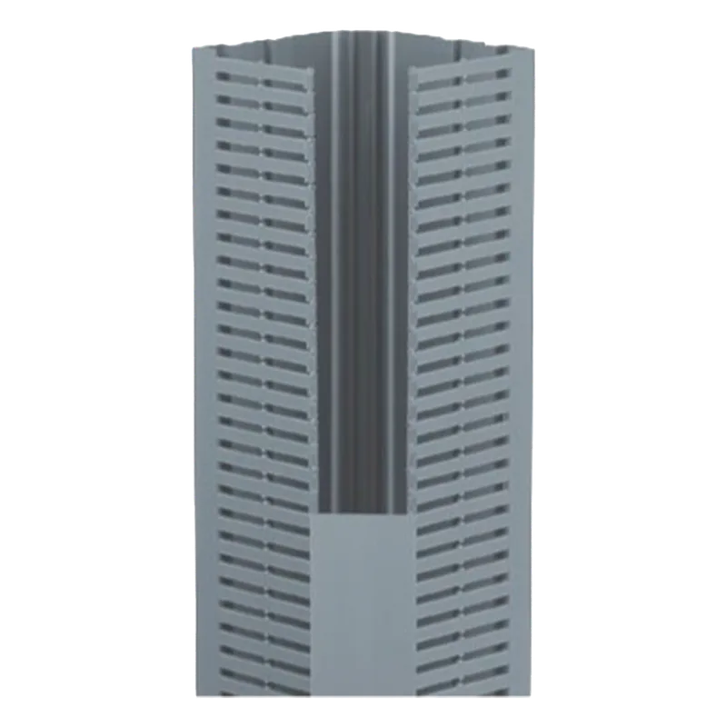 Canaleta para Cable en Esquina, 5.33" x 4.58", 6 Pies, Color Gris PANDUIT CWD4LG6