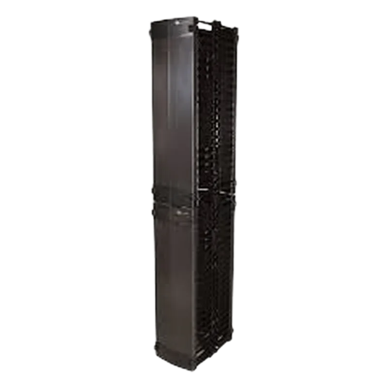Organizador Value Vertical Doble de 45UR, Fabricado en Acero Laminado en Frio, 6in (152mm) de Ancho SIEMON VCM1A-06D-1-45